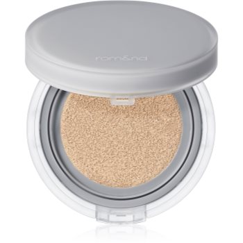 rom&nd Nu Zero Cushion fond de ten lejer, protector și matifiant, în aplicator din burete pentru o piele mai luminoasa - imagine 2